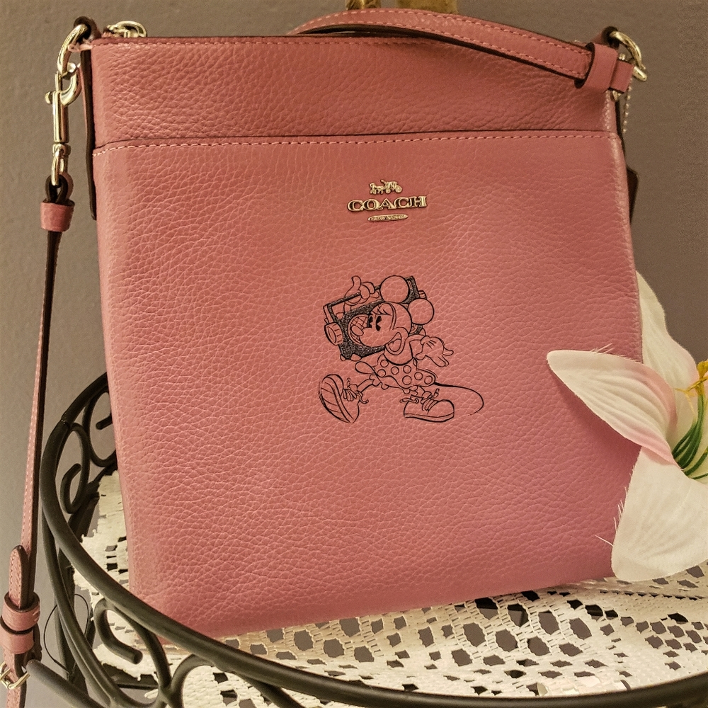 Disney x Coach Minnie Radio Messenger Crossbody